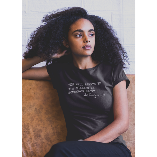 DO YOU WOMENS BLACK GRAPHIC TEE NATURAL HAIR WOMAN